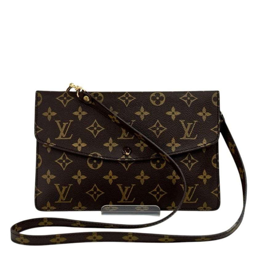 【赫蒂國際精品】 Louis Vuitton 路易威登 雙面豆豆信封斜背包 vintage-0