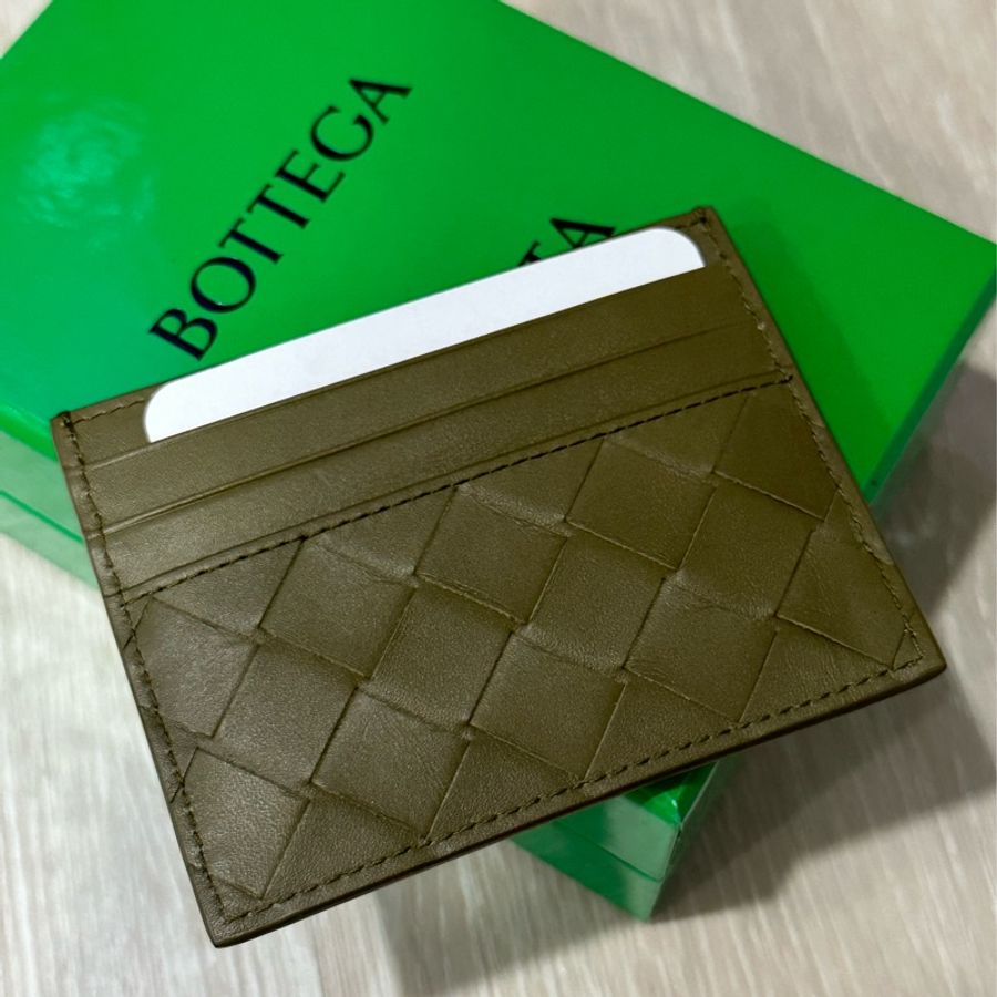BV Bottega Veneta茶褐色卡夾-6