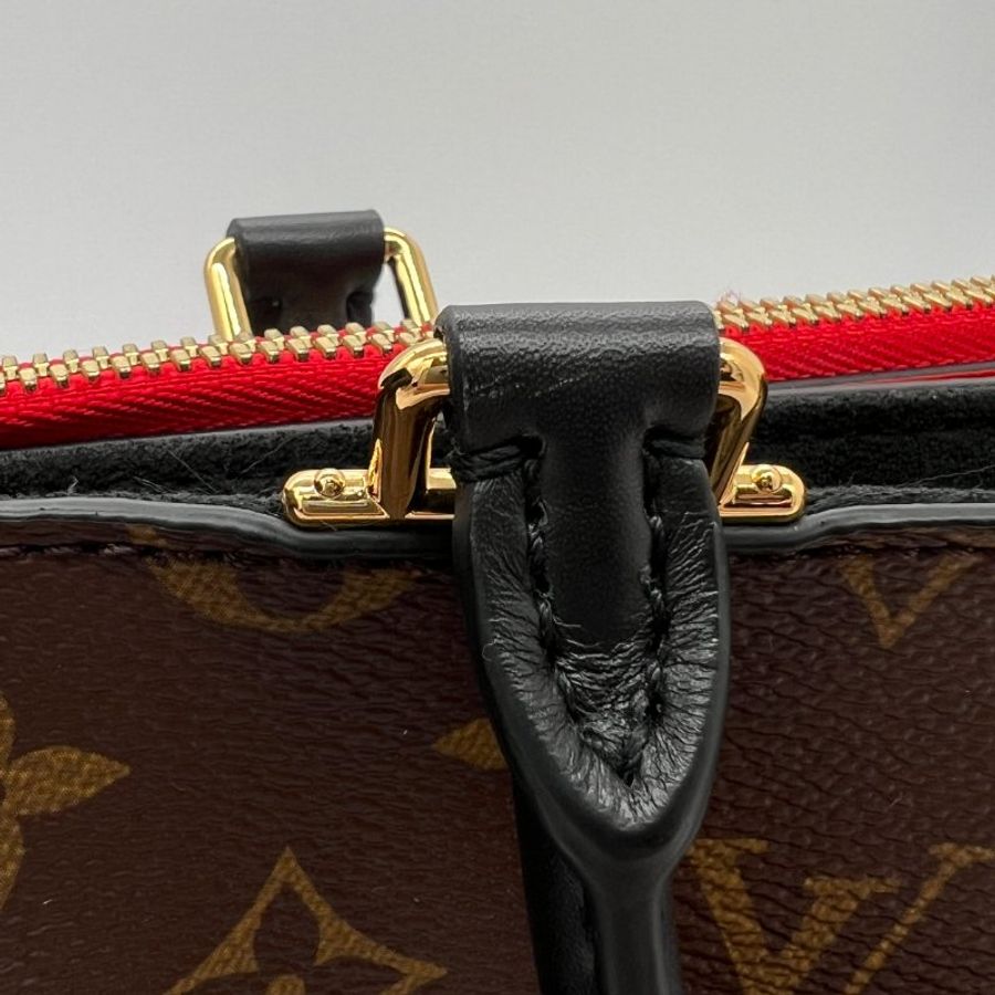 【🎉超特價】LOUIS VUITTON Millefeuille Monogram Rouge 兩用手提包 肩背包-18