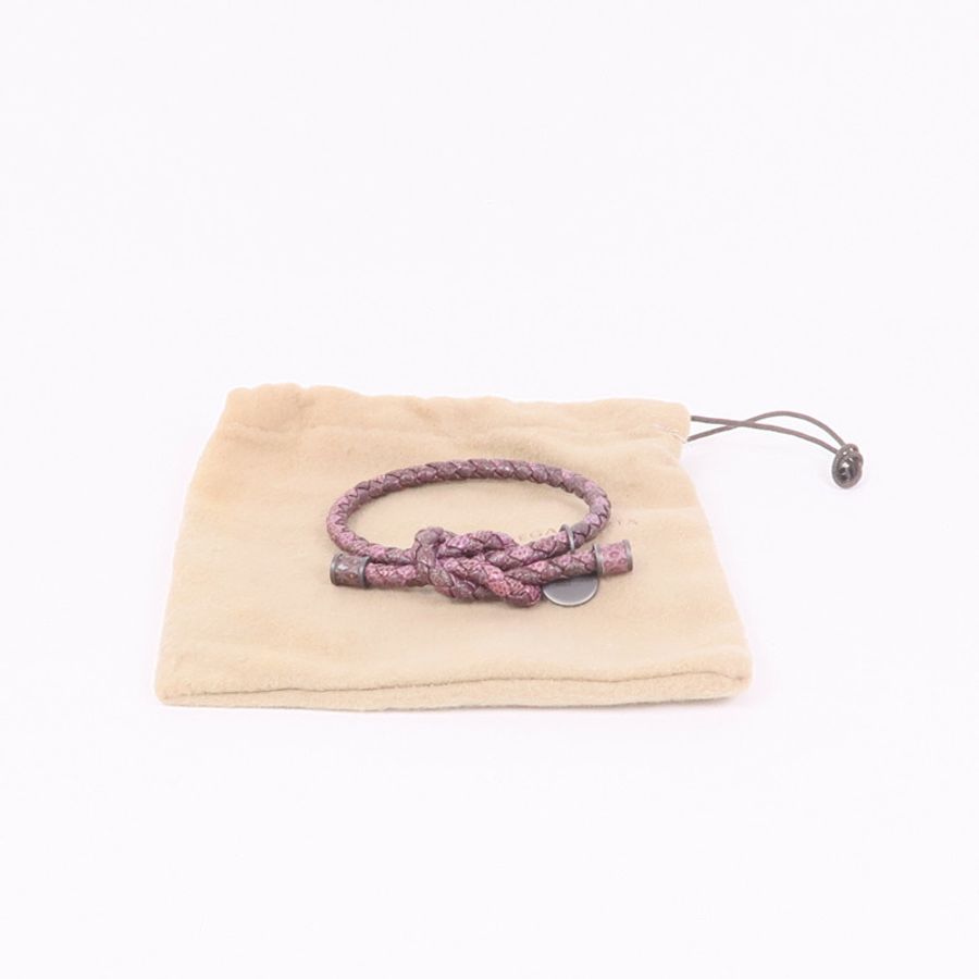 BOTTEGA VENETA 【激減優惠】牛皮皮革Bracelet手鐲-7
