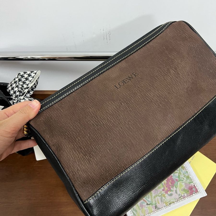 Loewe 羅意威 Vintage 中古 手拿包 化妝包 pouch-2
