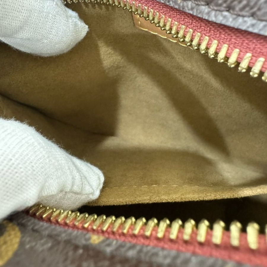 LV 經典BOITE CHAPEAU SOUPLE系列Monogram帆布圓餅包 肩背包 斜背包 小號-21