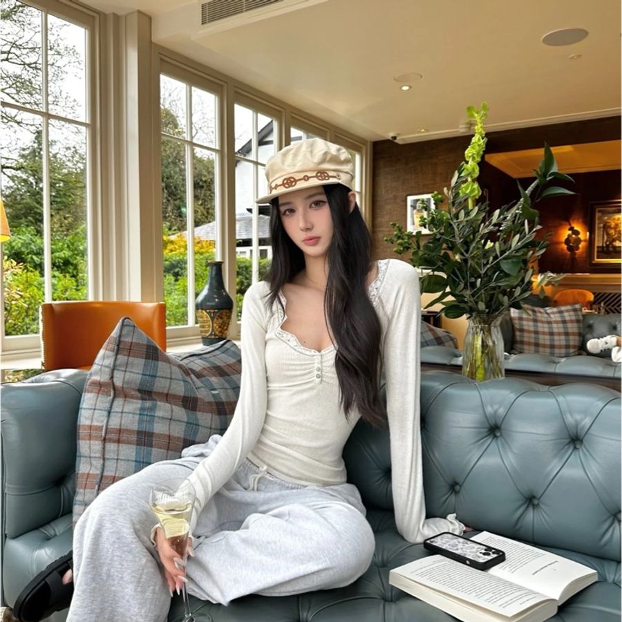 Hermes 愛馬仕 Cabourg Cliquetis 米色 報童帽 貝蕾帽 休閒帽 遮陽帽-2