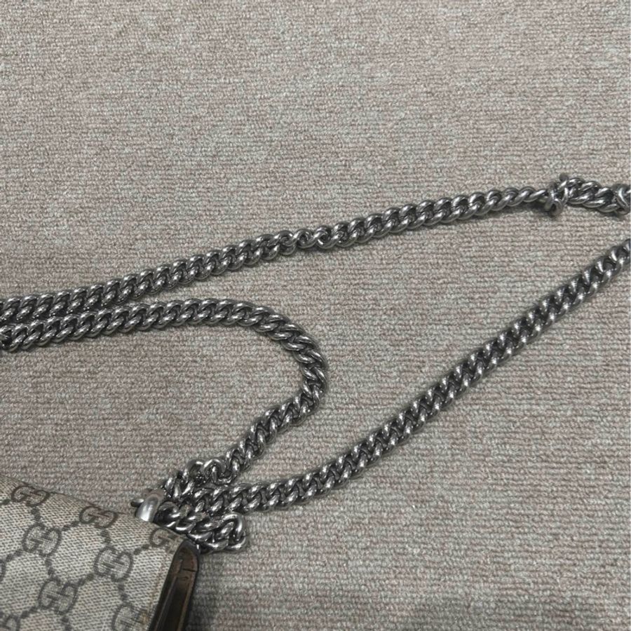 GUCCI 酒神卡其色小號-11