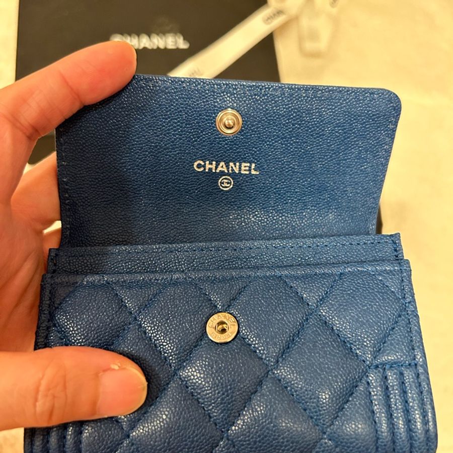 Chanel boy 零錢包 卡夾包-7