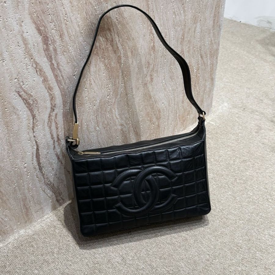 Chanel 冰格單肩腋下-0