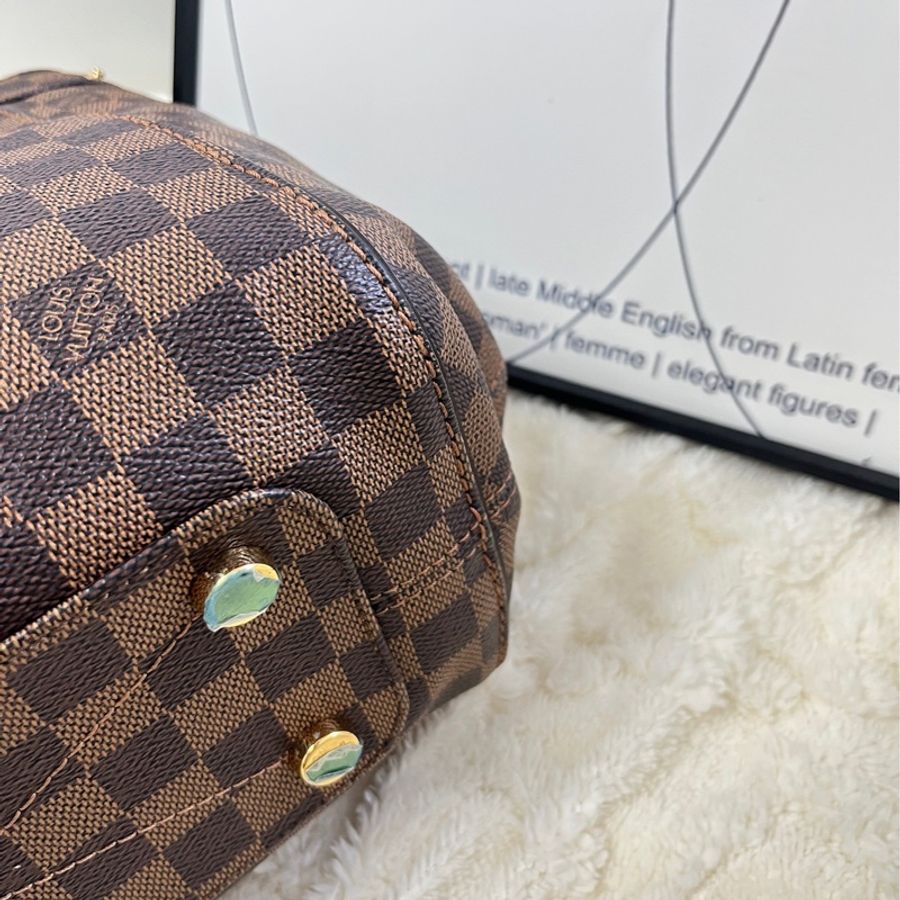 【現貨】Lv vintage tote bag 棋盤格 32cm-7