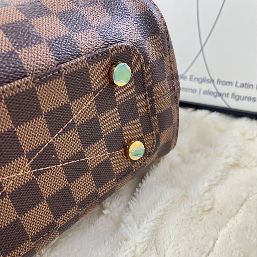 【現貨】Lv vintage tote bag 棋盤格 32cm-9