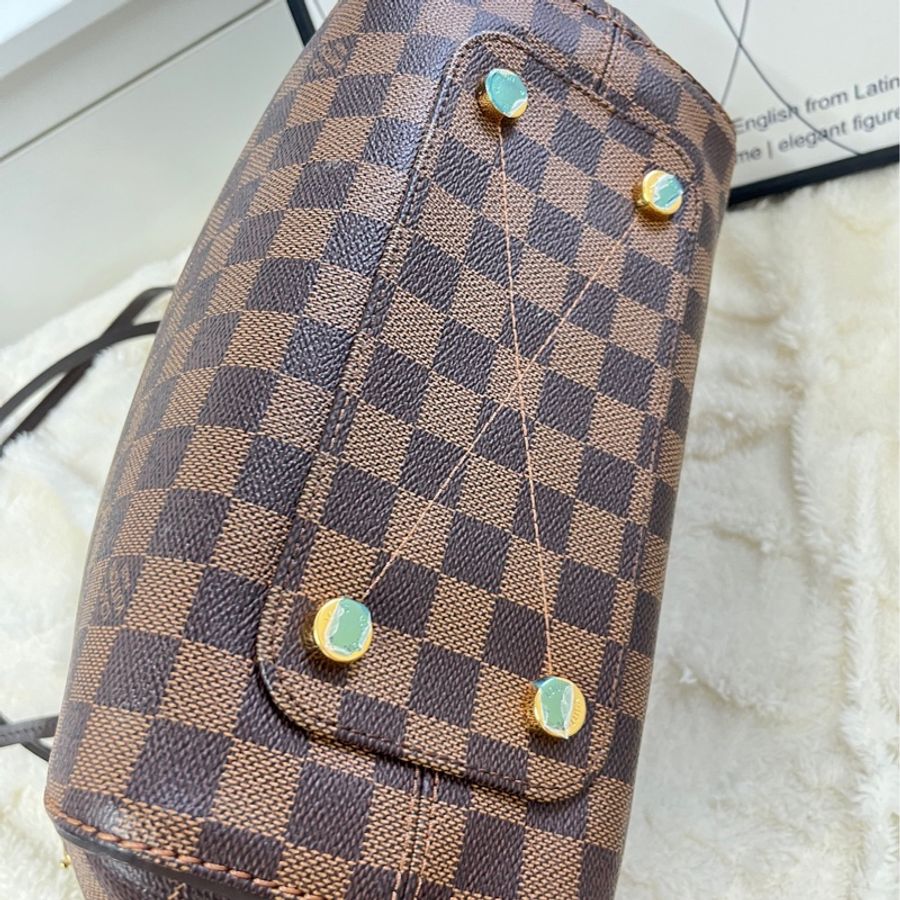 【現貨】Lv vintage tote bag 棋盤格 32cm-10
