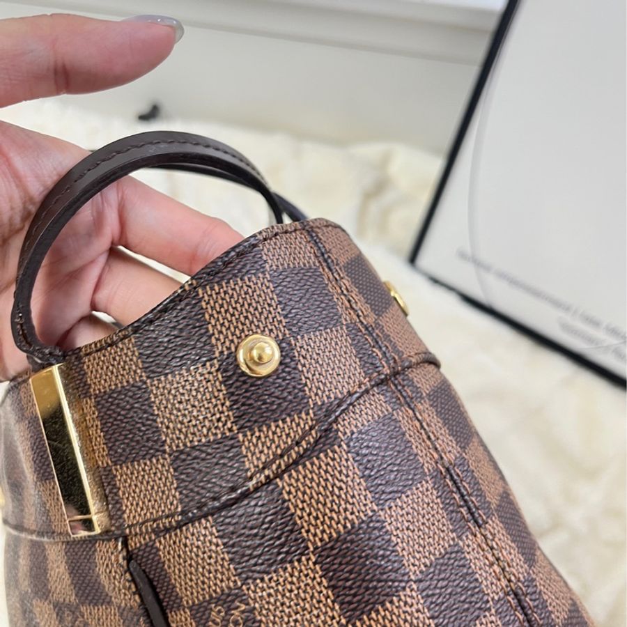 【現貨】Lv vintage tote bag 棋盤格 32cm-15