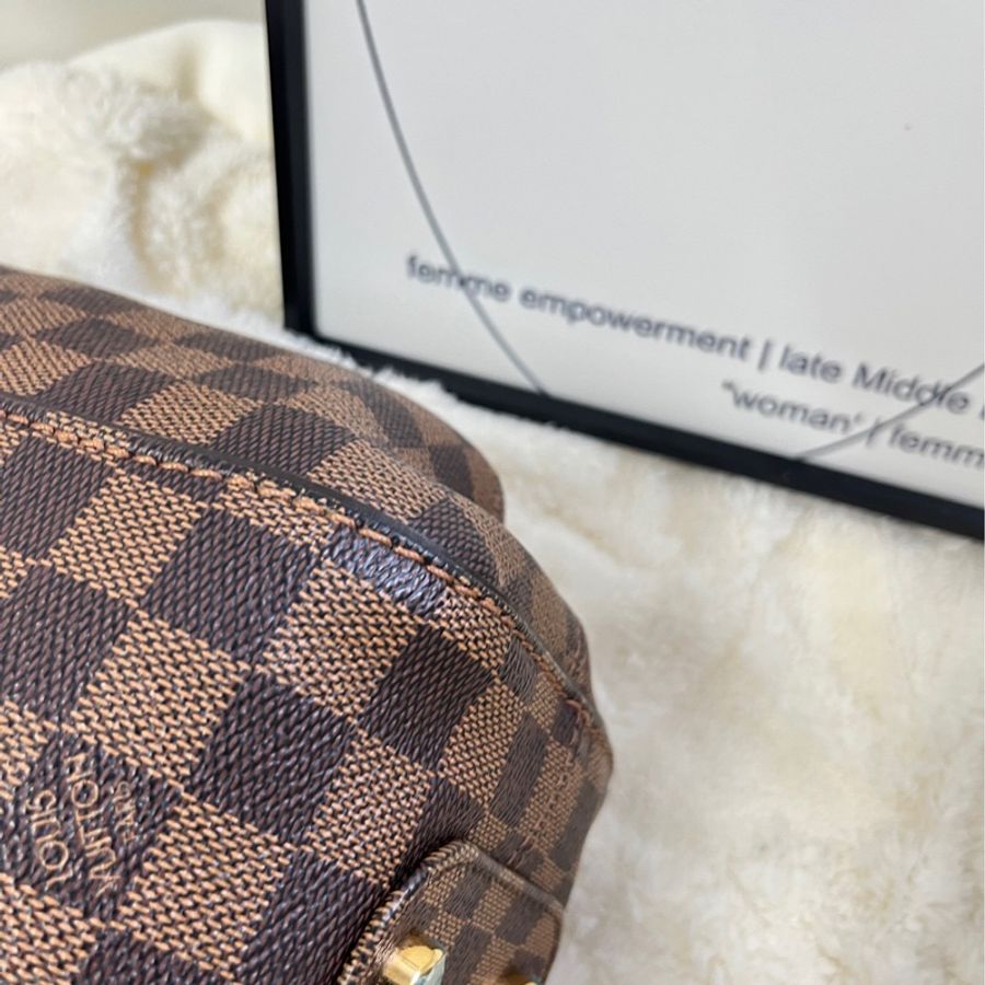 【現貨】Lv vintage tote bag 棋盤格 32cm-16