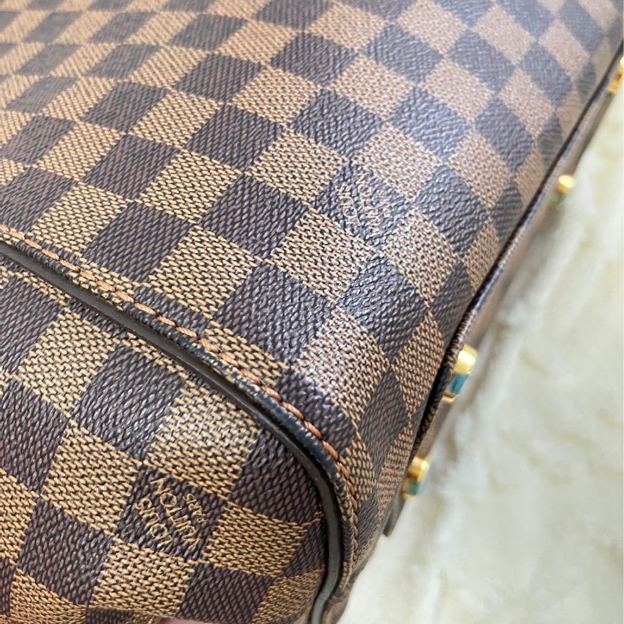 【現貨】Lv vintage tote bag 棋盤格 32cm-19