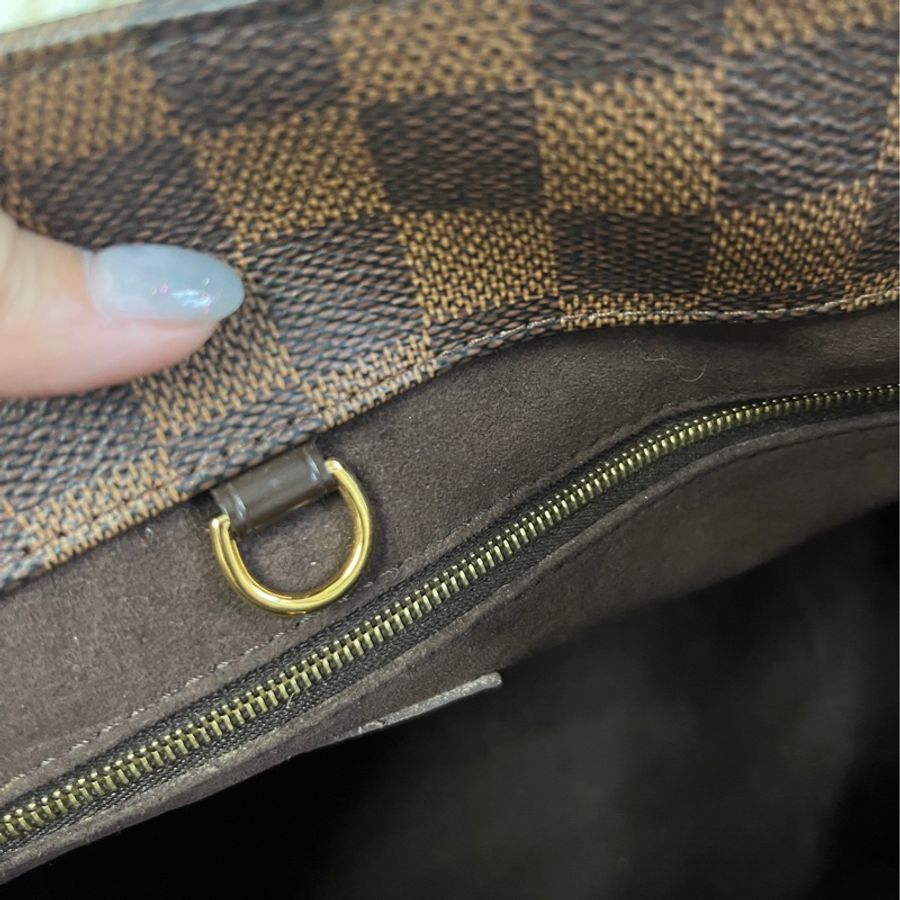 【現貨】Lv vintage tote bag 棋盤格 32cm-22