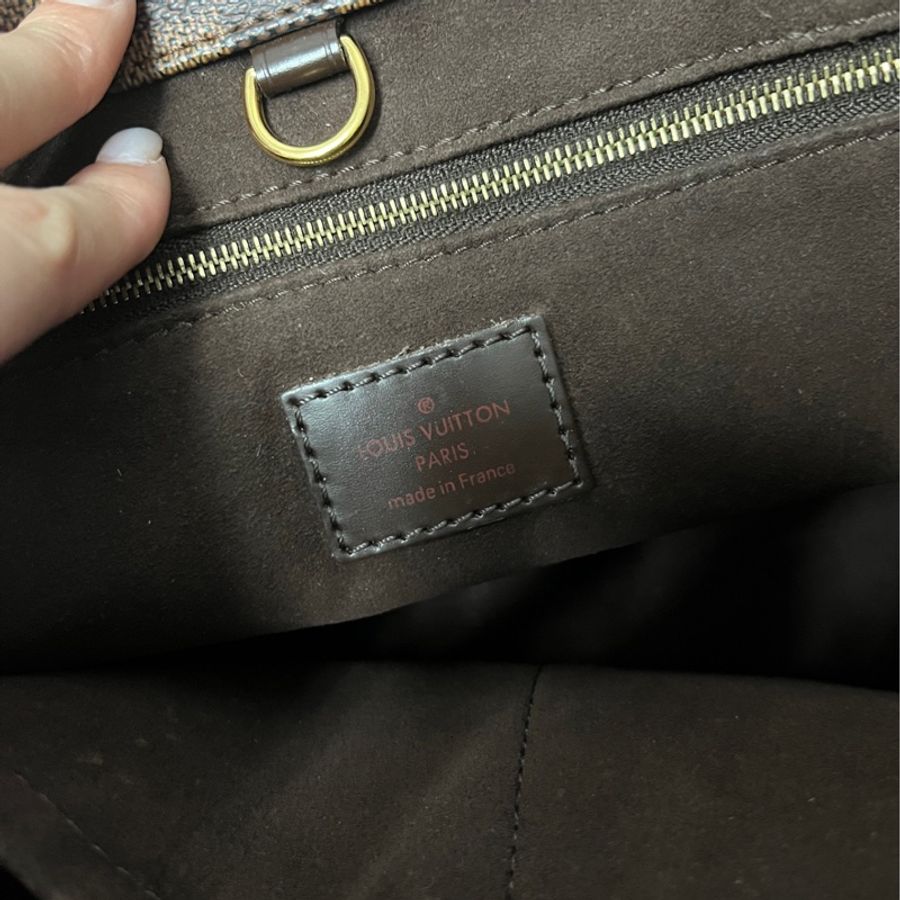 【現貨】Lv vintage tote bag 棋盤格 32cm-23