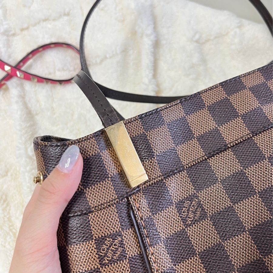 【現貨】Lv vintage tote bag 棋盤格 32cm-28