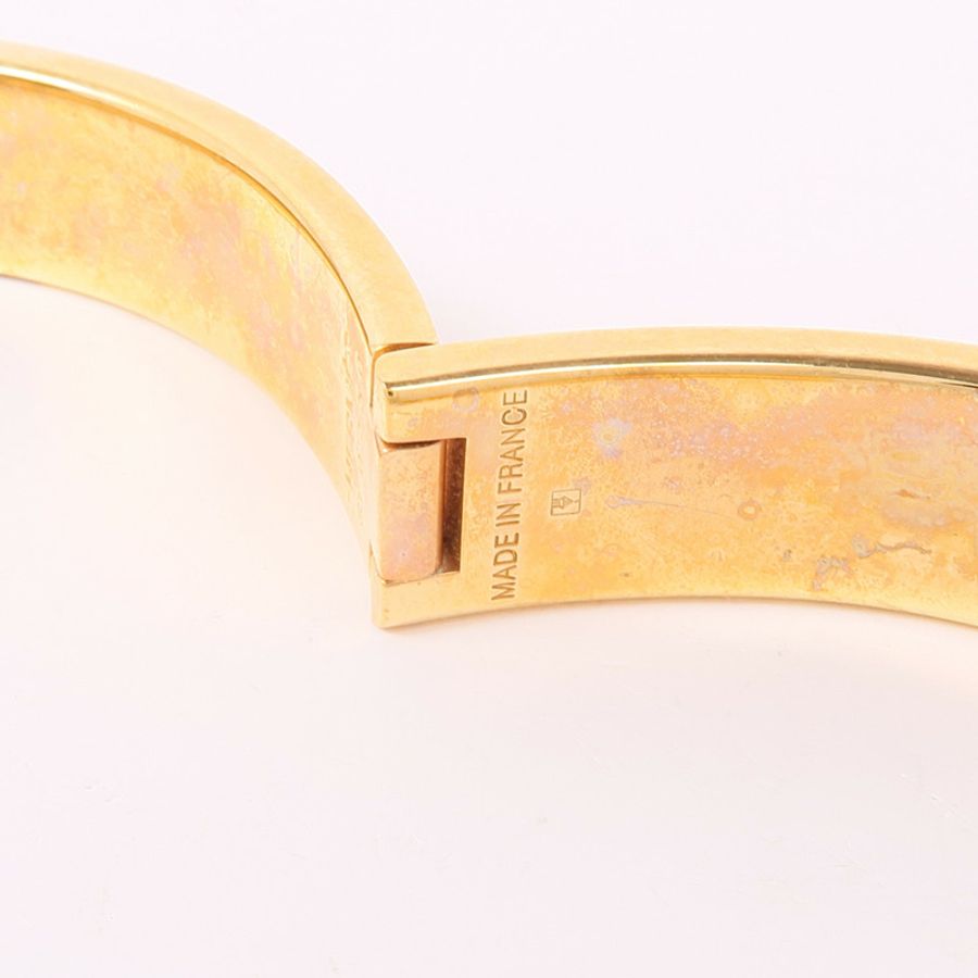 HERMES 【激減優惠】金屬/琺瑯Clic Anneau Bracelet手鐲-5