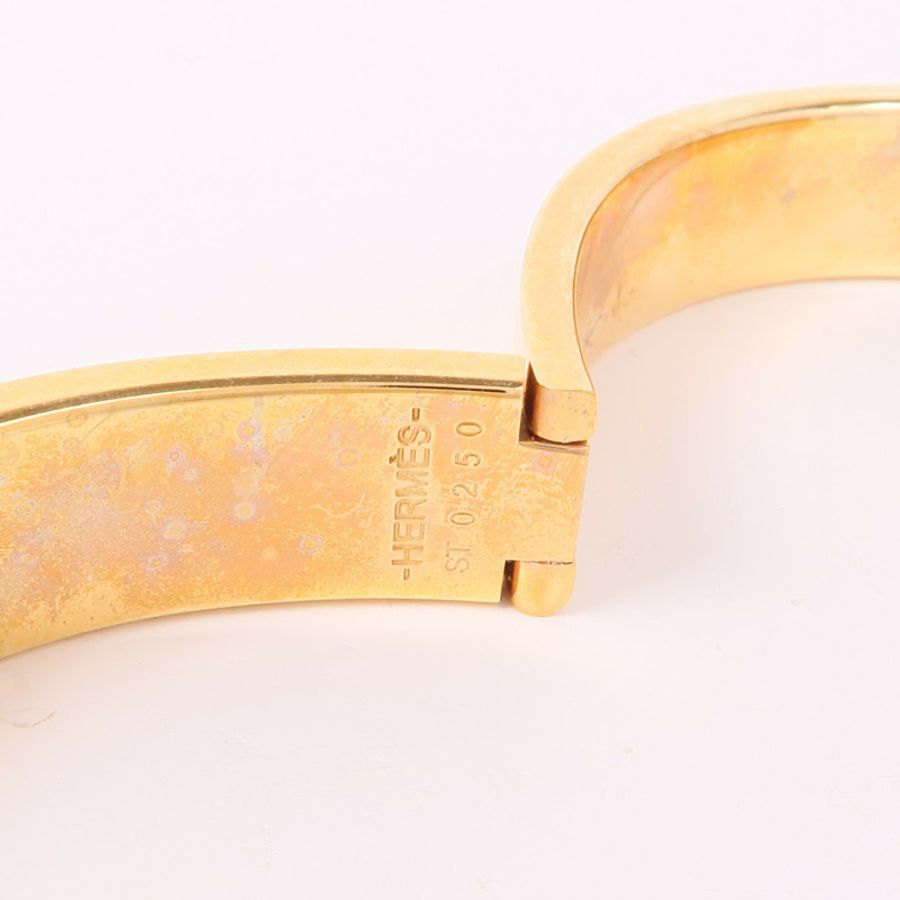 HERMES 【激減優惠】金屬/琺瑯Clic Anneau Bracelet手鐲-6