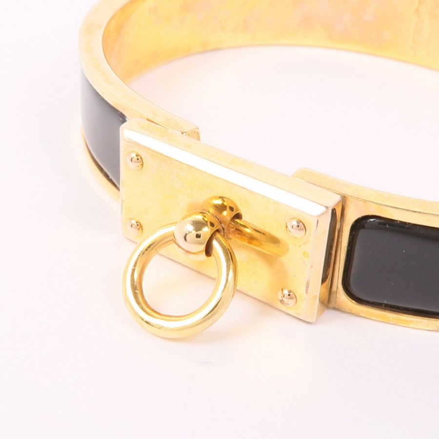 HERMES 【激減優惠】金屬/琺瑯Clic Anneau Bracelet手鐲-8