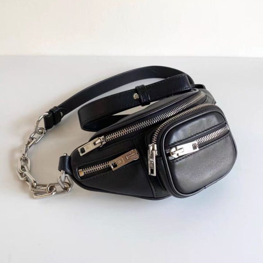 alexander wang 迷你腰包20*9cm 98新配件塵袋-2