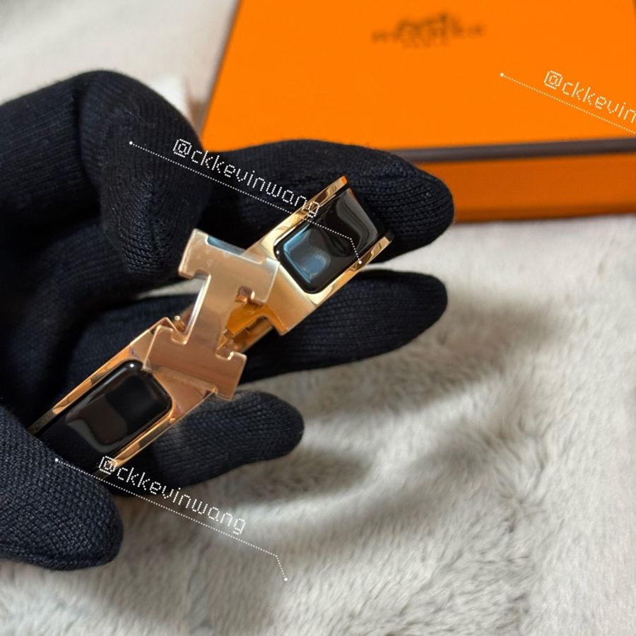 全新 愛馬仕Hermès CLIC H手環-5