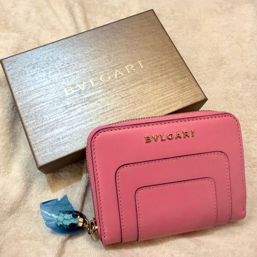 BVLGARI  寶格麗蛇頭零錢卡包-1