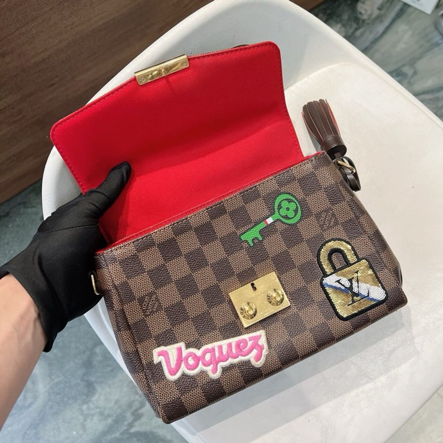 Louis Vuitton LV Croisette 流蘇郵差包-5