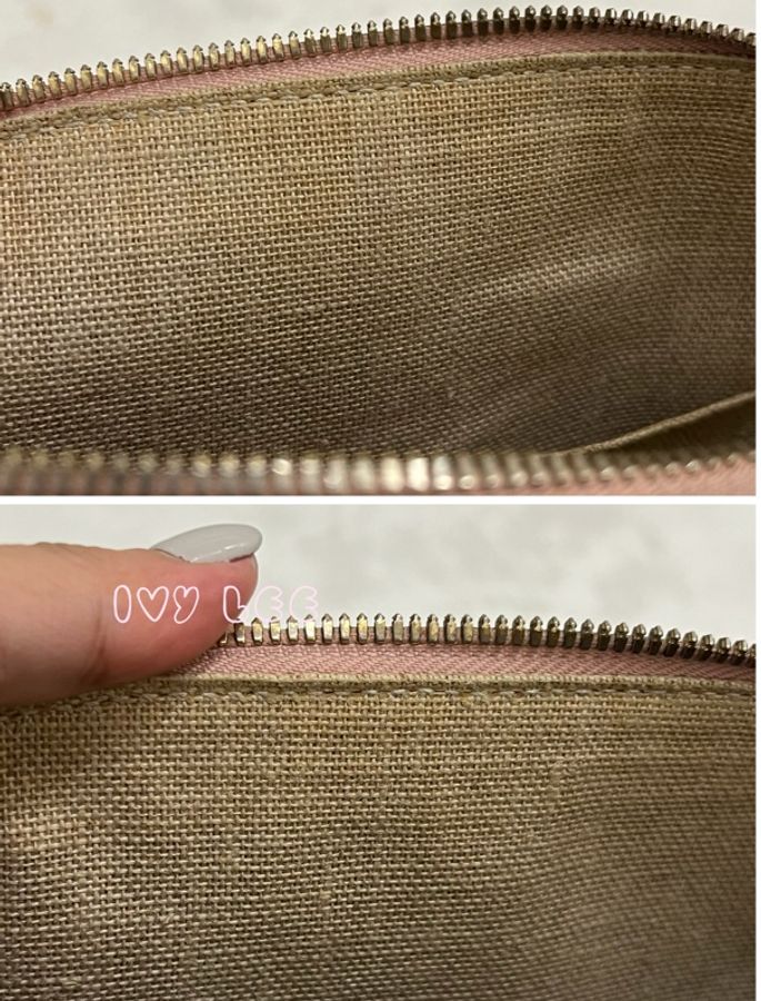 GUCCI古馳 粉色 牛皮手提包 斜背包 貝殼包 正品449661 二手精品-23
