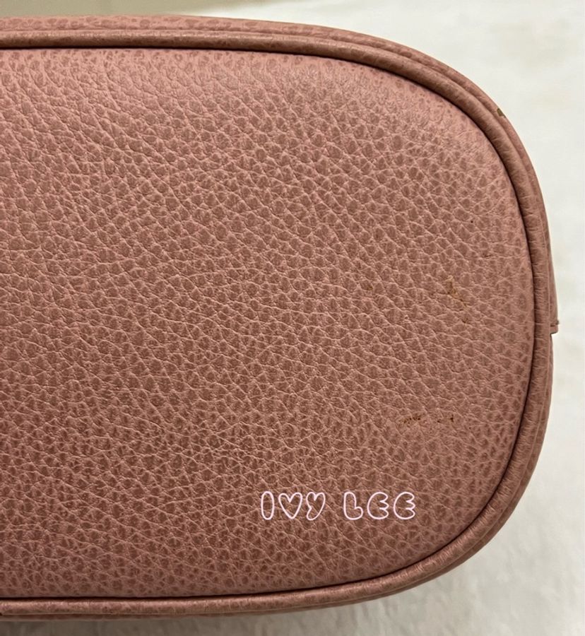 GUCCI古馳 粉色 牛皮手提包 斜背包 貝殼包 正品449661 二手精品-30