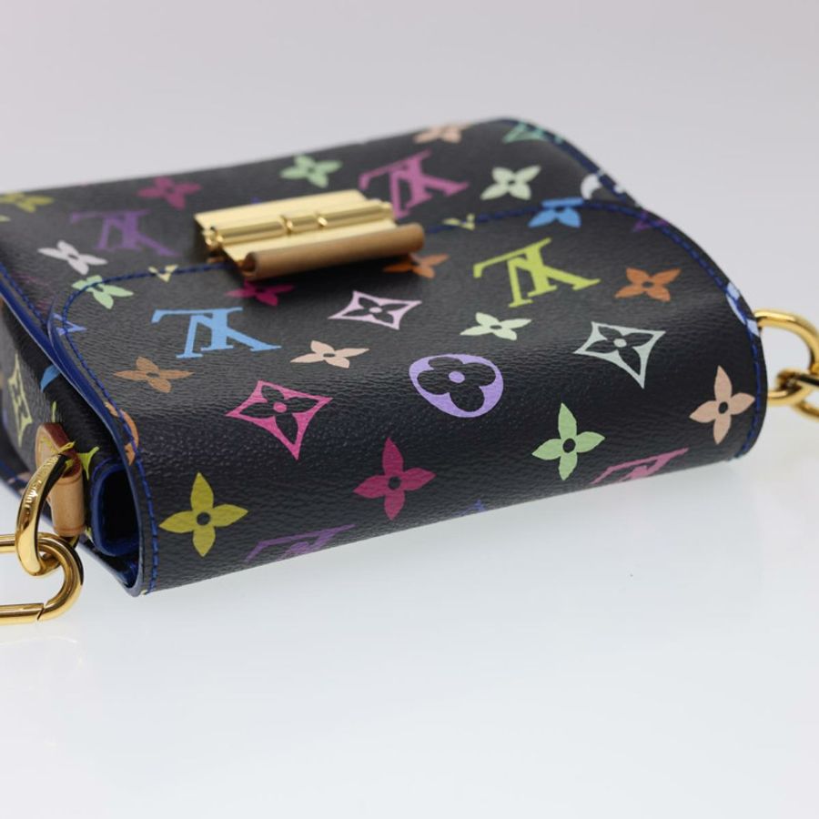 【日本直送】路易威登 (LOUIS VUITTON) 多色心碎者單肩背包 黑色 M40659 LV 正品 40032SM-5