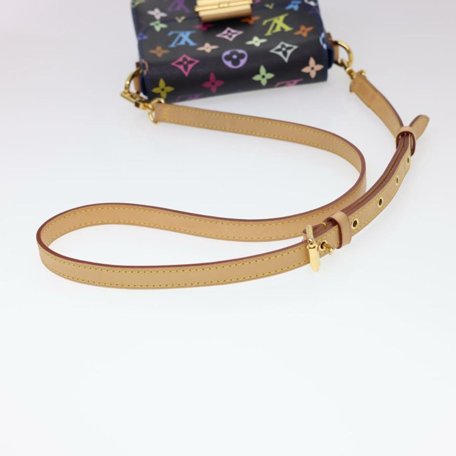 【日本直送】路易威登 (LOUIS VUITTON) 多色心碎者單肩背包 黑色 M40659 LV 正品 40032SM-6