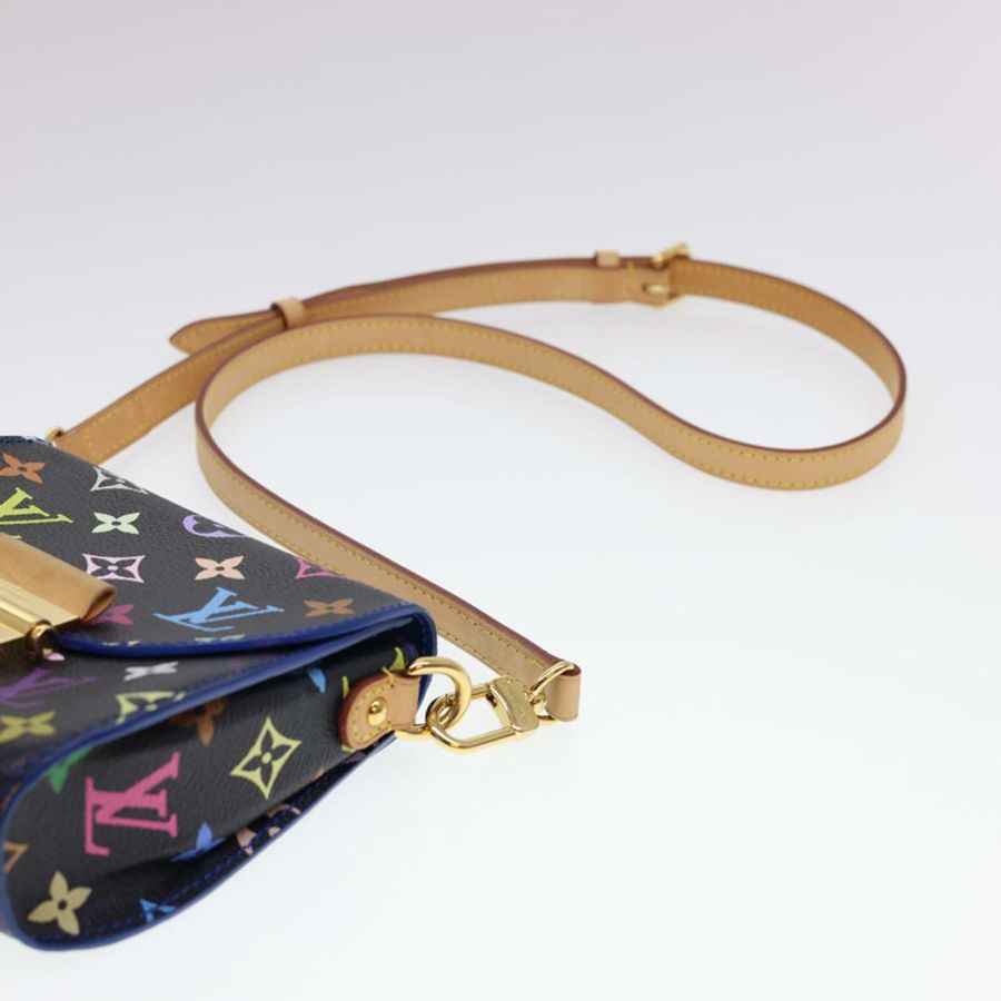 【日本直送】路易威登 (LOUIS VUITTON) 多色心碎者單肩背包 黑色 M40659 LV 正品 40032SM-13