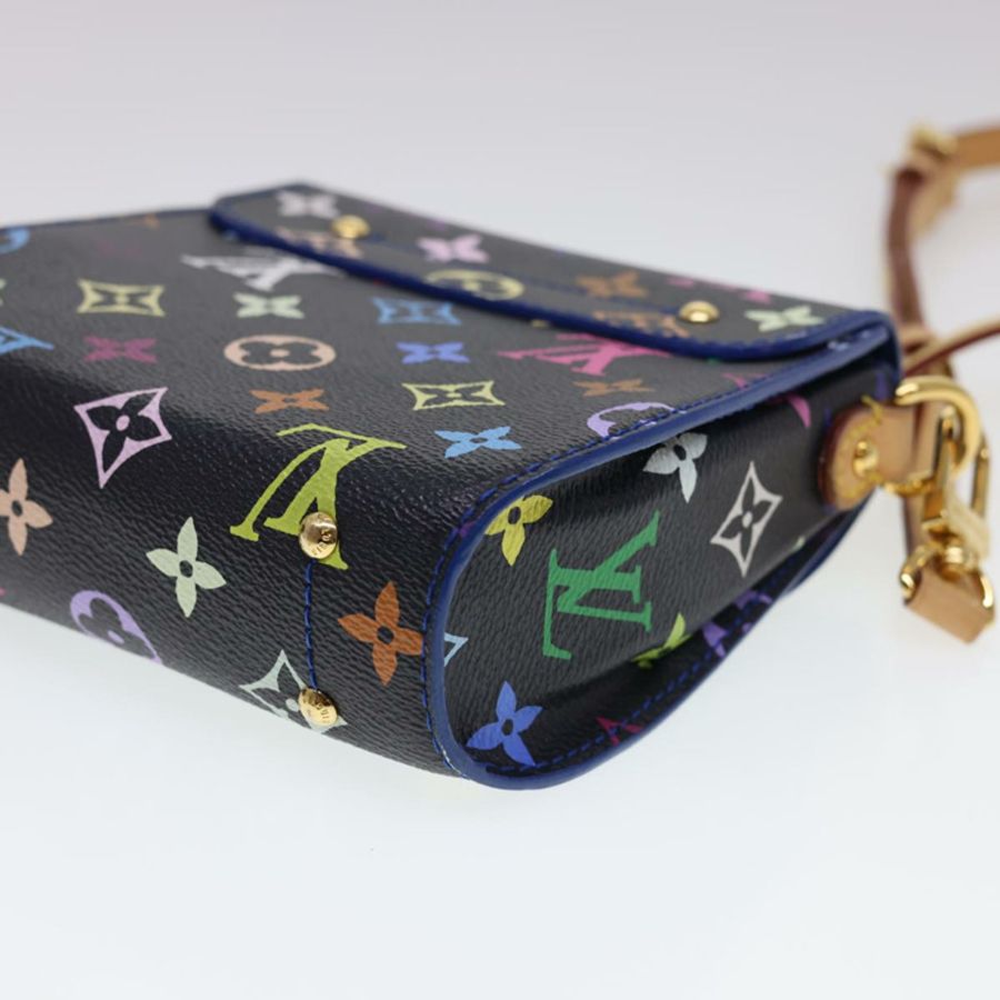 【日本直送】路易威登 (LOUIS VUITTON) 多色心碎者單肩背包 黑色 M40659 LV 正品 40032SM-15
