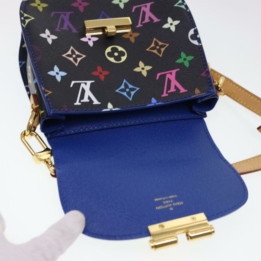 【日本直送】路易威登 (LOUIS VUITTON) 多色心碎者單肩背包 黑色 M40659 LV 正品 40032SM-17