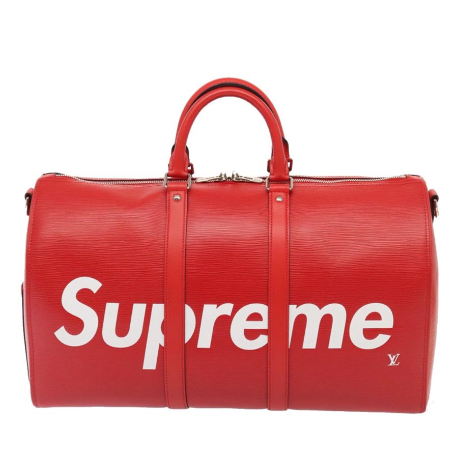 【日本直送】路易威登 Epi Supreme Keepall Bandouliere 45 波士頓包 M53419 正品 83743SM-12