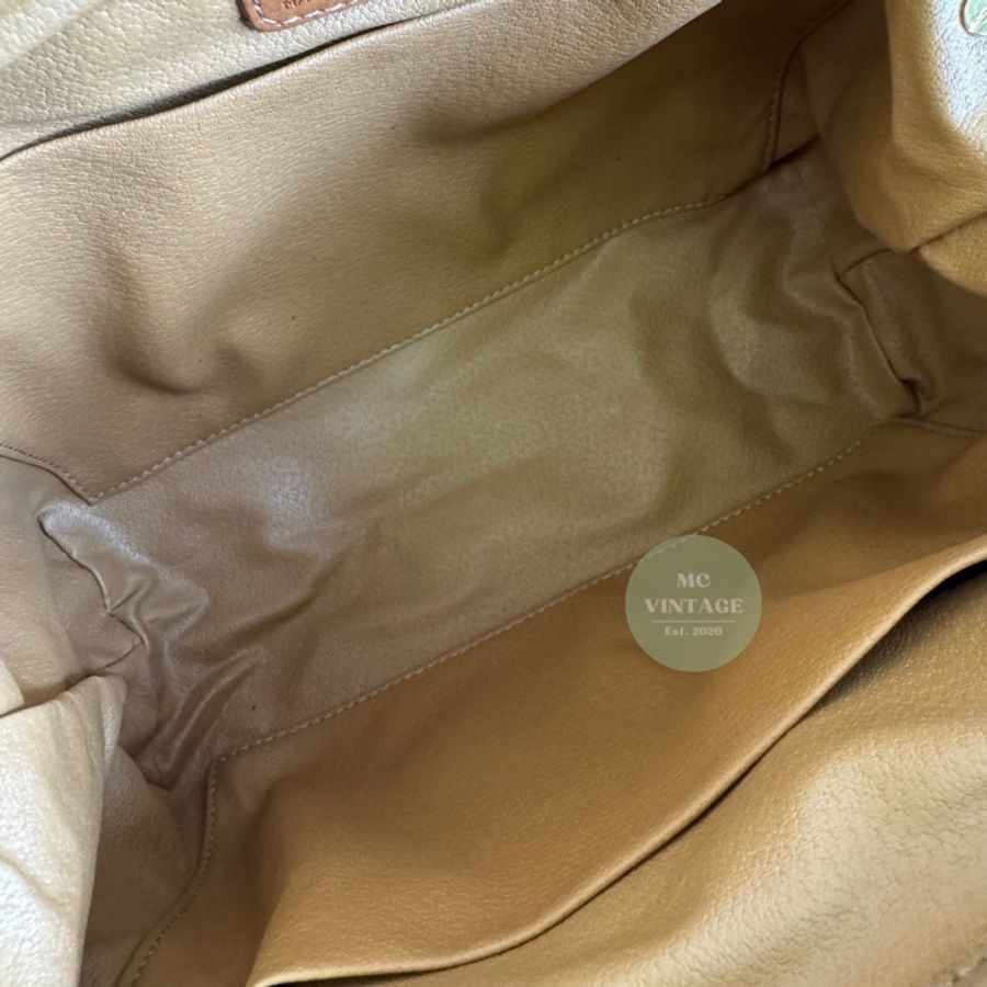 CELINE Vintage Macadam Pouch 中古 老花 大號 雲朵包 化妝包-23