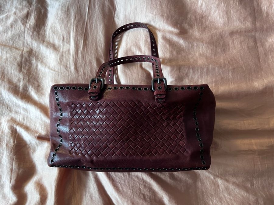 Bottega Veneta經典波士頓老包 低調奢華 超稀有 市場絕版-7