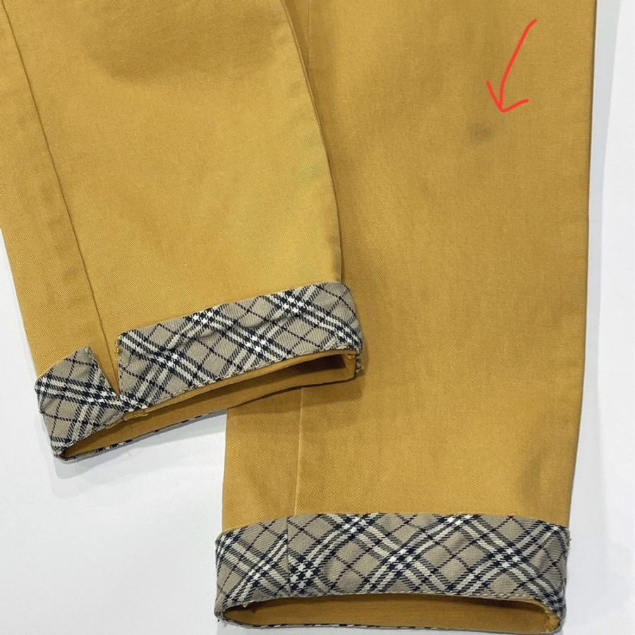 BURBERRY 藍標 二側口袋反褶格紋-2