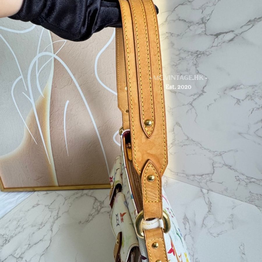 Louis Vuitton Multicolour PM Shoulder Bag 村上隆 三彩 肩背包 腋下包-24