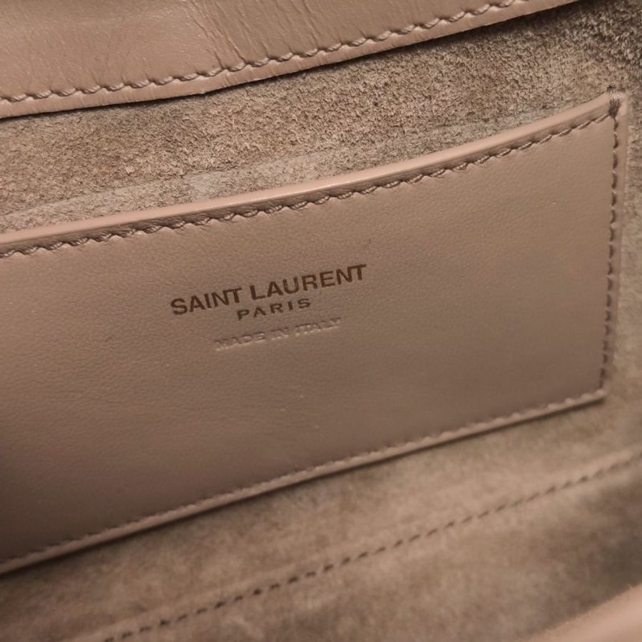95❤Saint Laurent LE5A7迷你聖羅蘭YSL牛皮編織手提單肩包-8