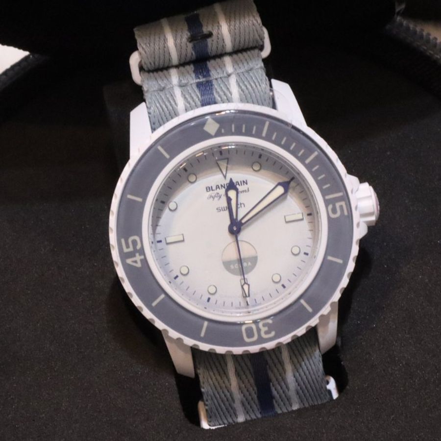 全新swatch × blancpain 白色🤍-2