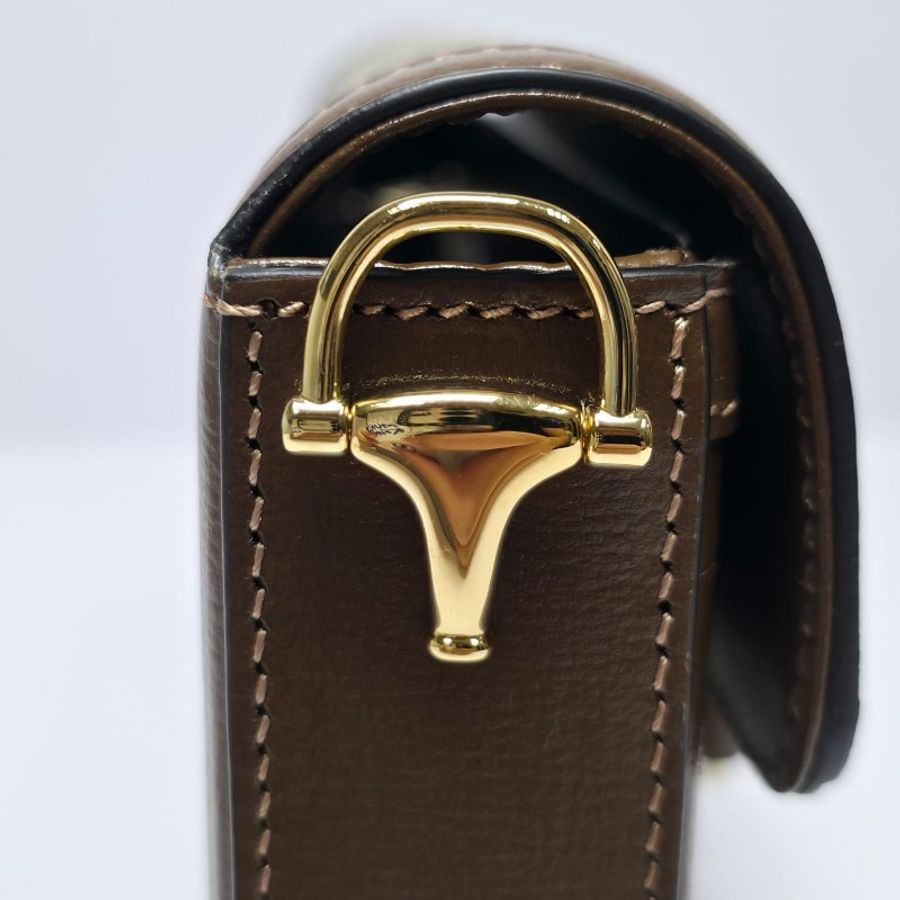 Gucci - Horsebit 1955 Small Shoulder Bag-11