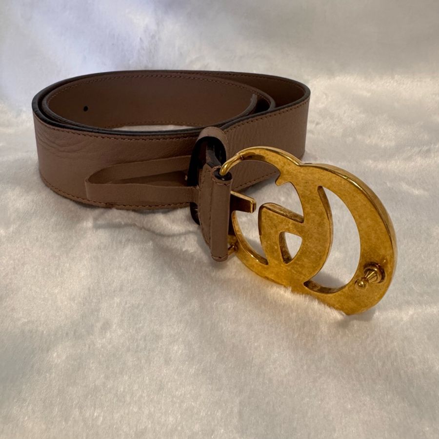 Gucci 女用皮帶102公分-1