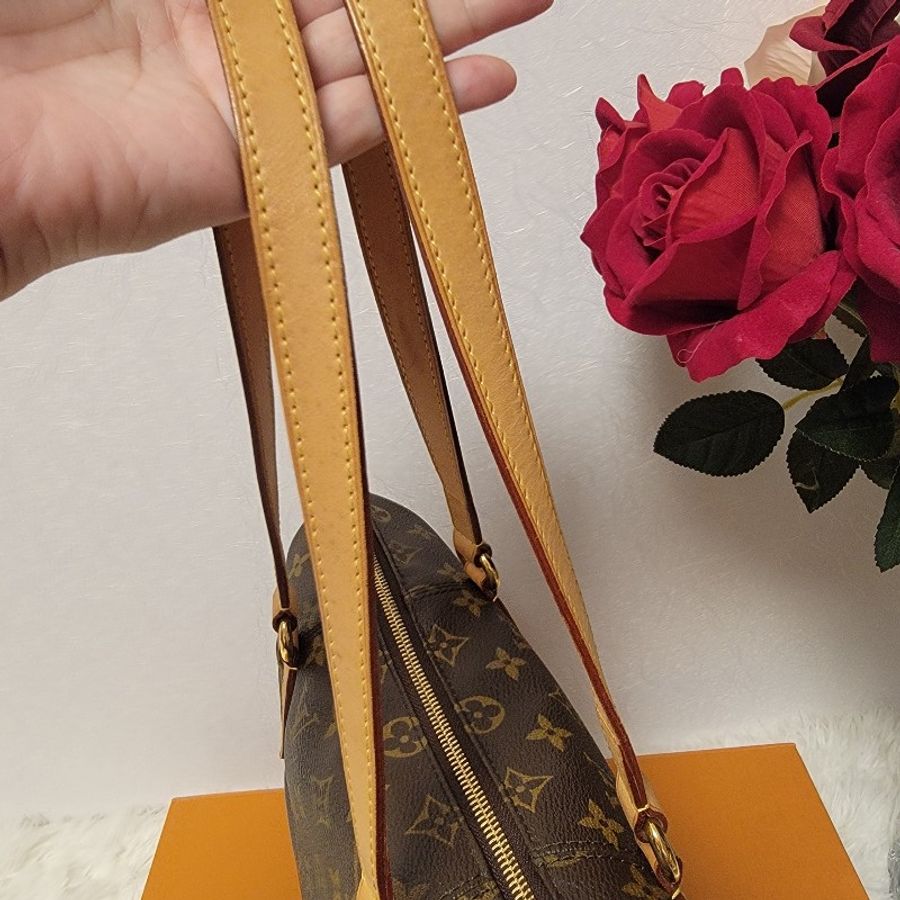 送禮推薦   小款 LV原花 天心包#02   氣質出眾 雨傘 水壺 化妝包都可入/送訂製內膽-15