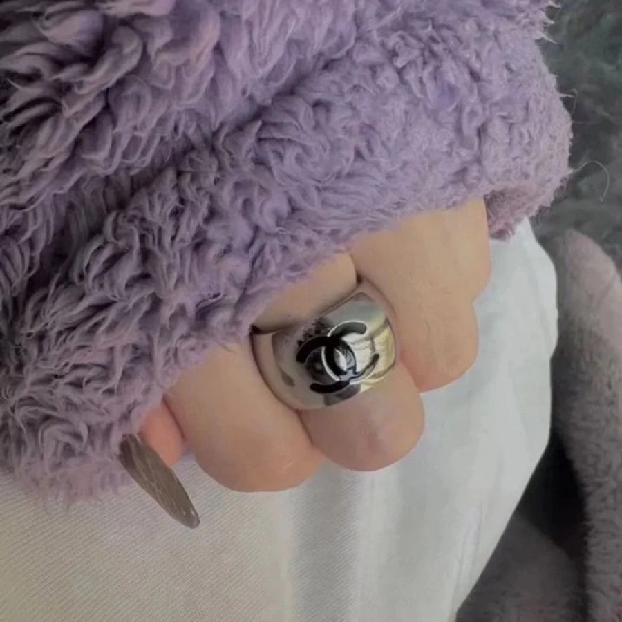 「JL精品代購」Chanel 香奈兒 戒指 雙面設計-3