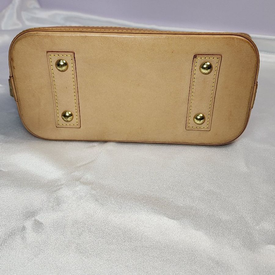 Louis Vuitton 路易威登 Alma BB 經典 Monogram LOGO 老花貝殼包|兩用/手提/斜背-5