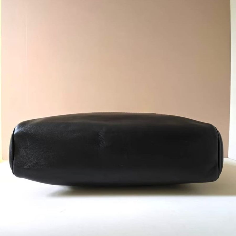 【LA LUNE】絕版中古包 Loewe蛇骨古董托特包 側背包 單肩包 皮革包 復古包-6