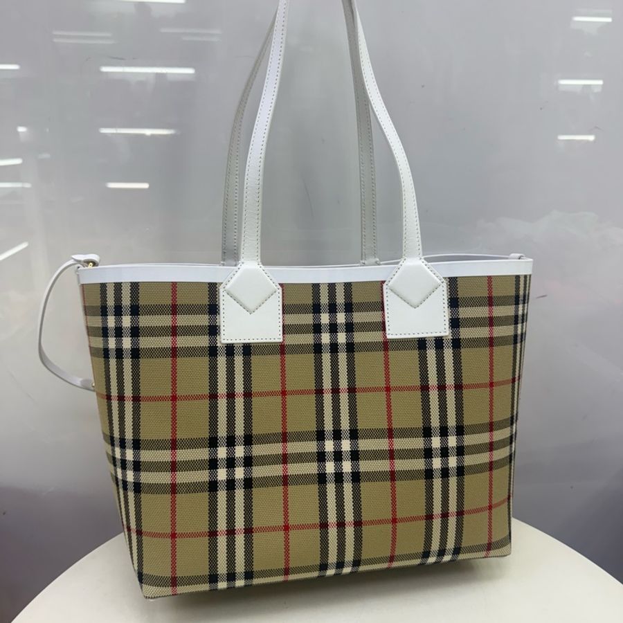 Burberry Canvas Tote Bag-15
