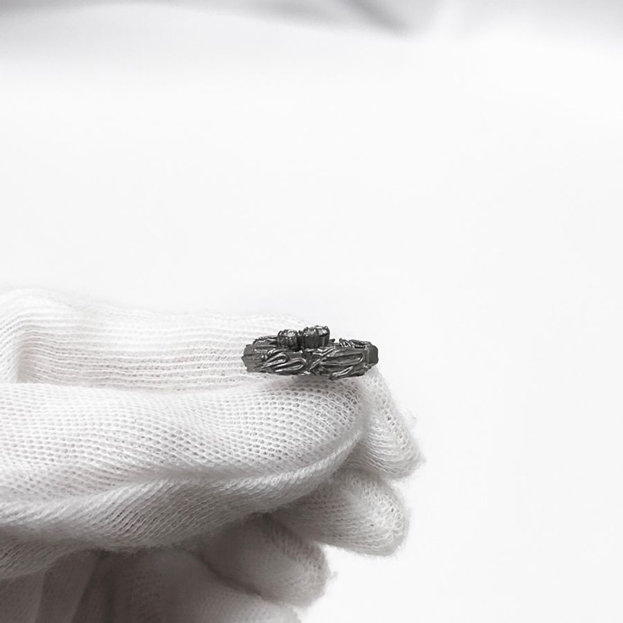 莉亞精品♡Chanel 14S復古藤蔓銀雙C耳環 近新閒置品-8