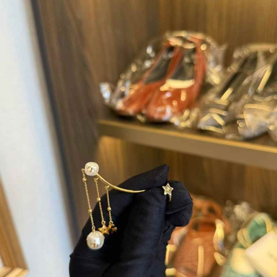 ✨DIOR耳環 幾乎全新 配件塵袋盒子-3