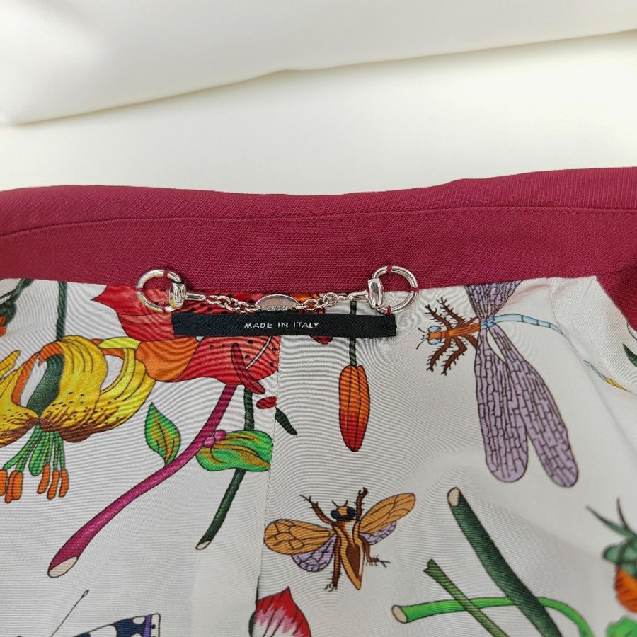 Gucci 古馳 精仿羊毛 酒紅色衣服外套 西裝西褲
38碼-3